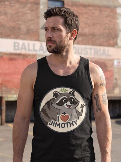  jimothy the raccoon tank